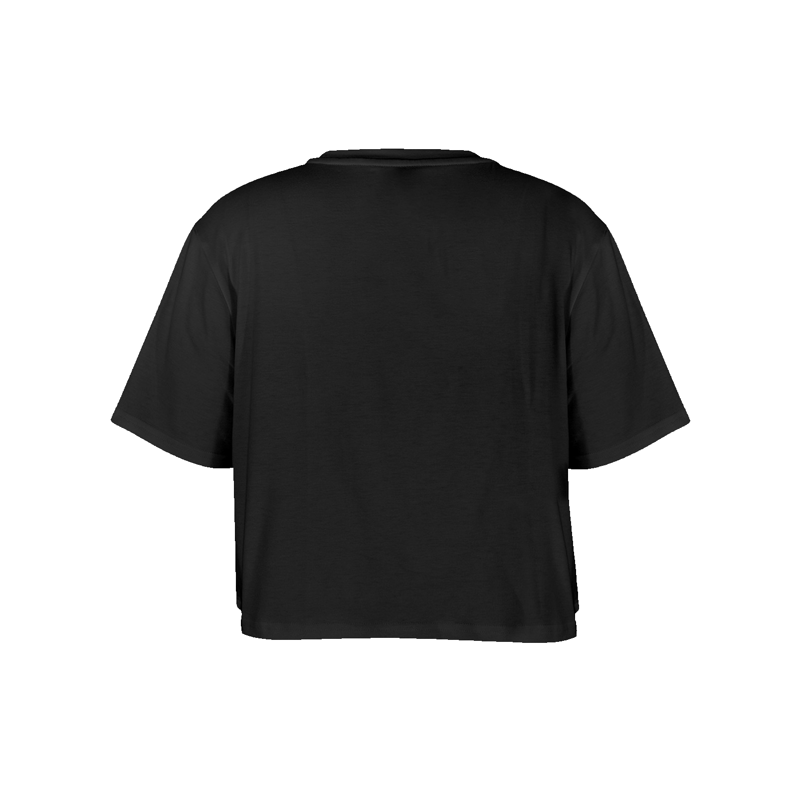 Women's Cropped T-shirt black 000000000 Cauldron Angel - Image 4