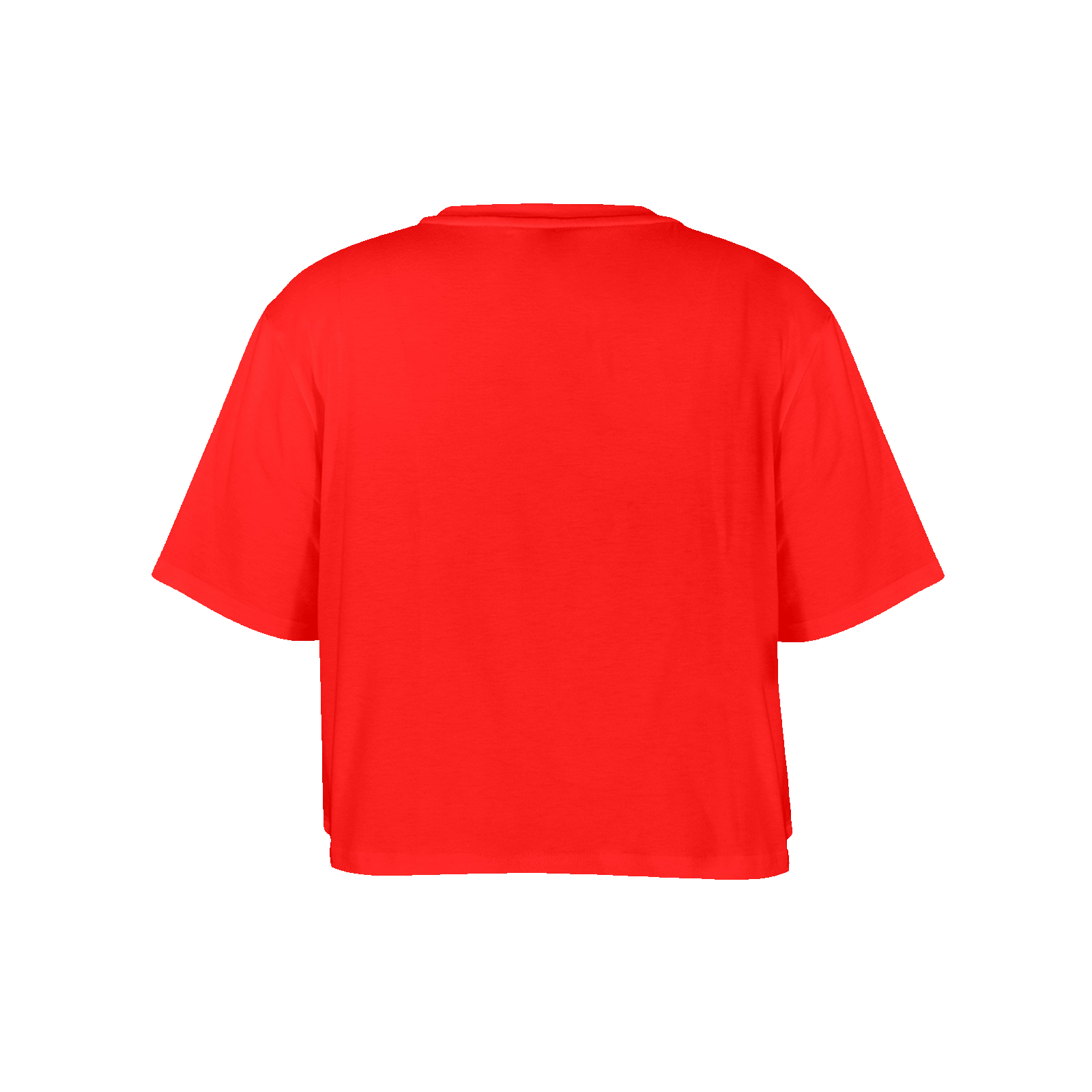 Women's Cropped T-shirt red 255000000 Cauldron Angel - Image 4